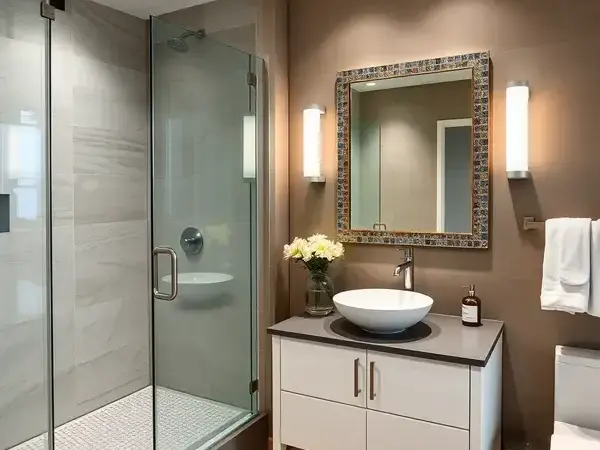 Modern bathroom update